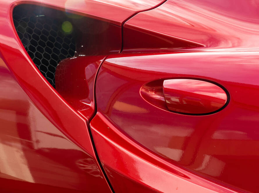Glossy finish